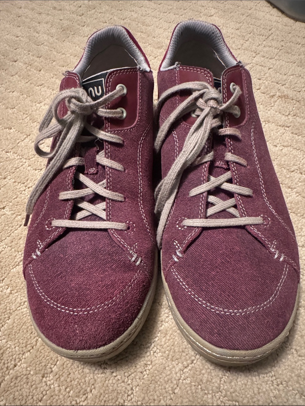 Ahnu Maroon Sneakers